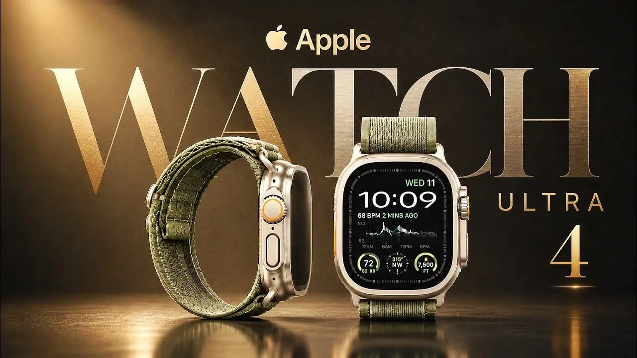 Apple Watch Ultra 4 displaying the new blood pressure monitoring feature