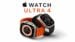 Front view of the thinner Apple Watch Ultra 4 design