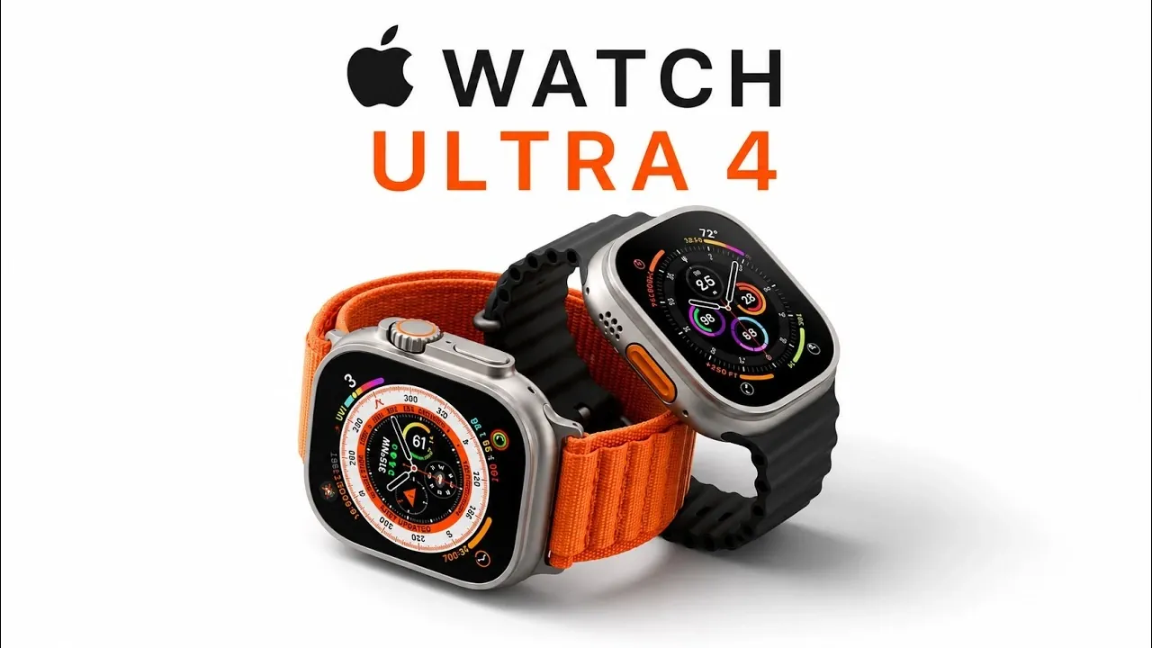 Close up of the Apple Watch Ultra 4 larger screen
