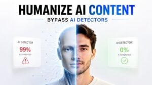 A comparison of robotic AI text versus natural human writing