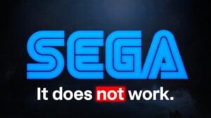 Gameplay screenshot from a classic Sega franchise