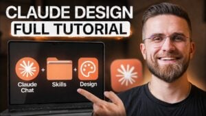 The Claude Design interface showing the four main generation modes