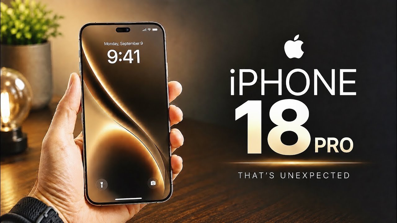 iPhone 18 Pro in the rumored dark cherry aluminum finish