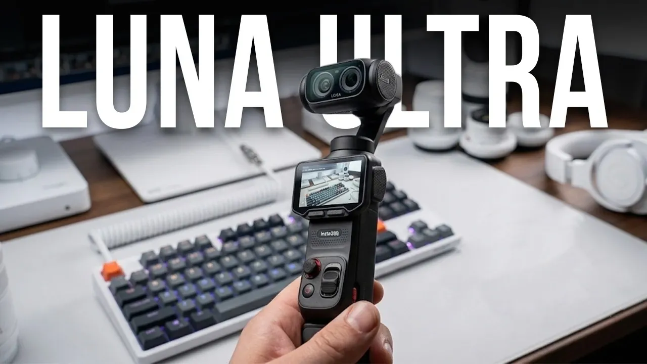 Detachable touchscreen controller for Luna Ultra