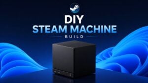 Gameplay of Battlefield 6 running on a custom Windows Steam Machine
