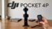 DJI Pocket 4P camera showcasing the new dual-lens system