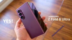 Leaked design of the Samsung Galaxy Z Fold 8 Ultra smartphone
