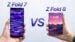 Side by side comparison of the Samsung Galaxy Z Fold 8 and Z Fold 7