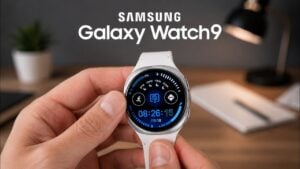 Slimmer bezels on the 44mm Samsung Galaxy Watch 9