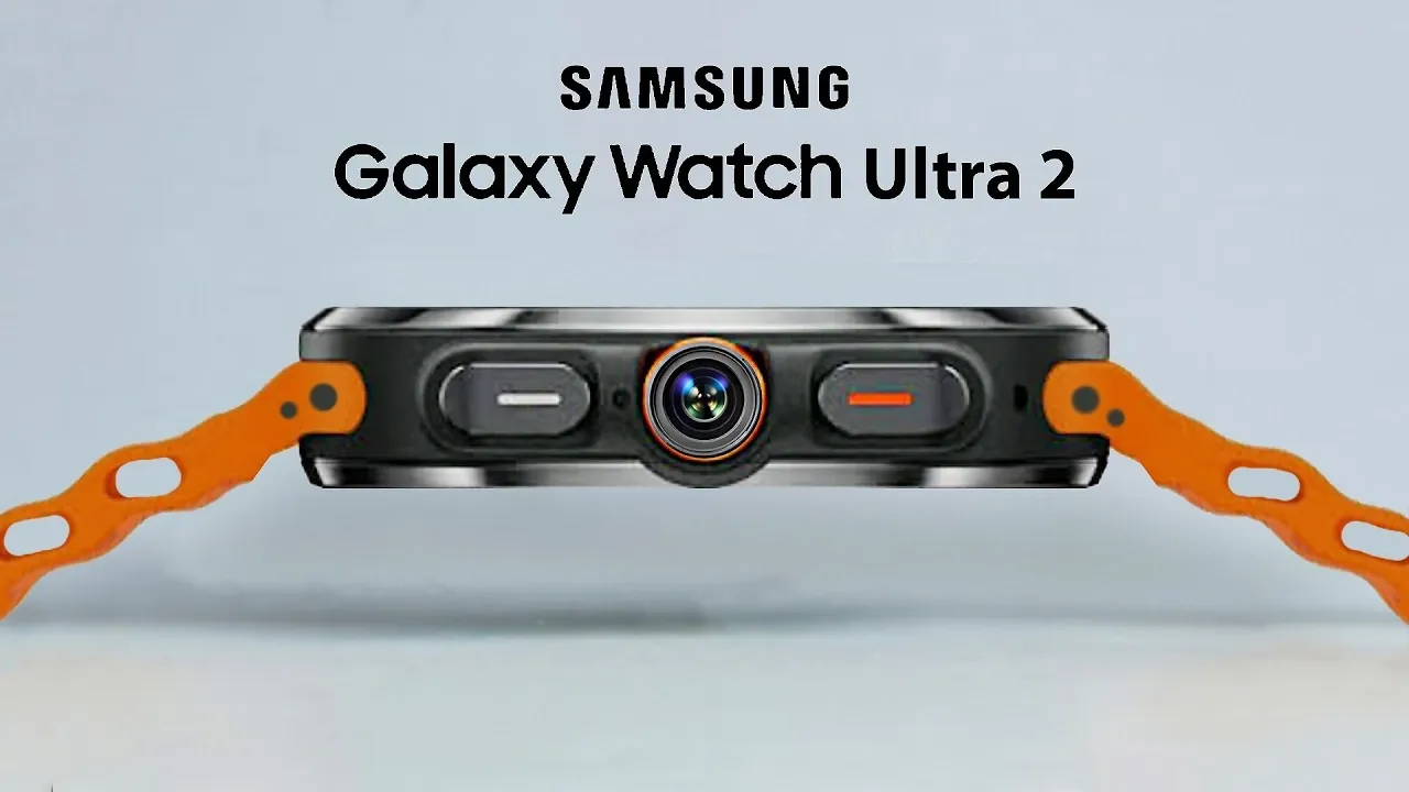 New 5G Samsung smartwatch on a wrist