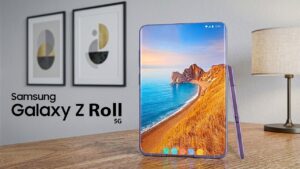 Samsung Galaxy Z Roll 5G expanding its rollable display