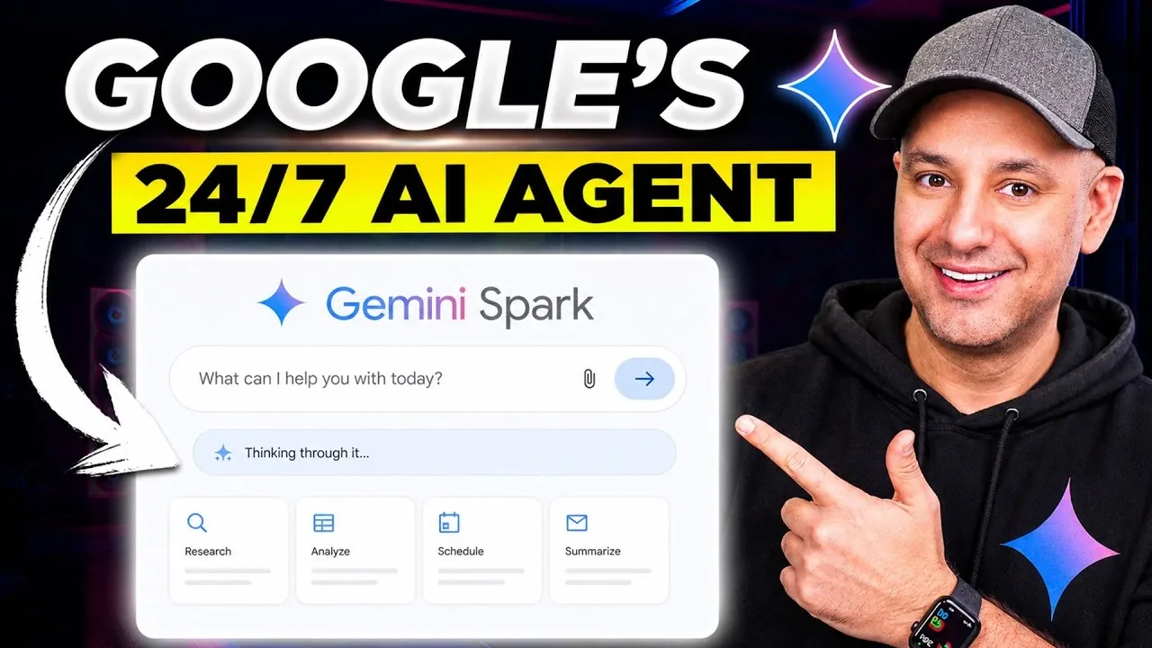 Google Calendar and Gmail integration with Gemini Spark AI.