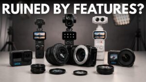 A frustrated creator dealing with a complicated camera ecosystem