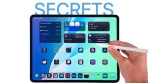 Drawing perfect shapes using Apple Pencil on an iPad