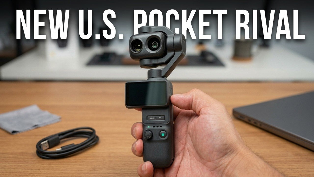 Insta360 Luna Ultra pocket camera with detachable screen
