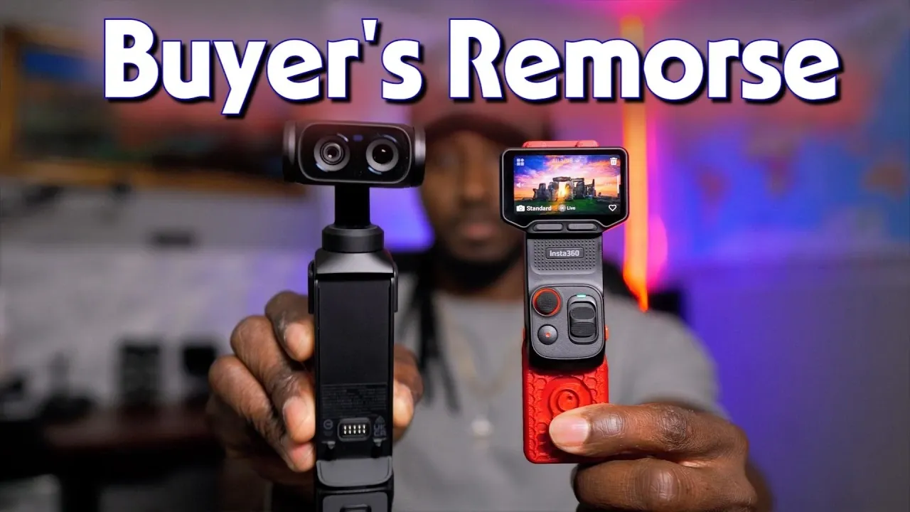 Insta360 Luna Ultra pocket camera with detachable display