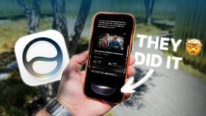 New Siri AI interface on an iPhone running iOS 27
