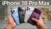 The leaked dark cherry and Sierra Blue color options for the iPhone 18 Pro