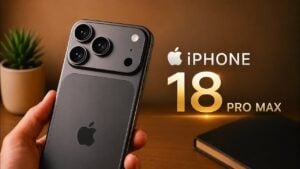 Render of the finalized iPhone 18 Pro design
