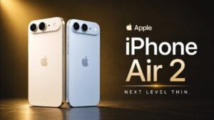 Leaked design concept of the upcoming Apple iPhone Air 2