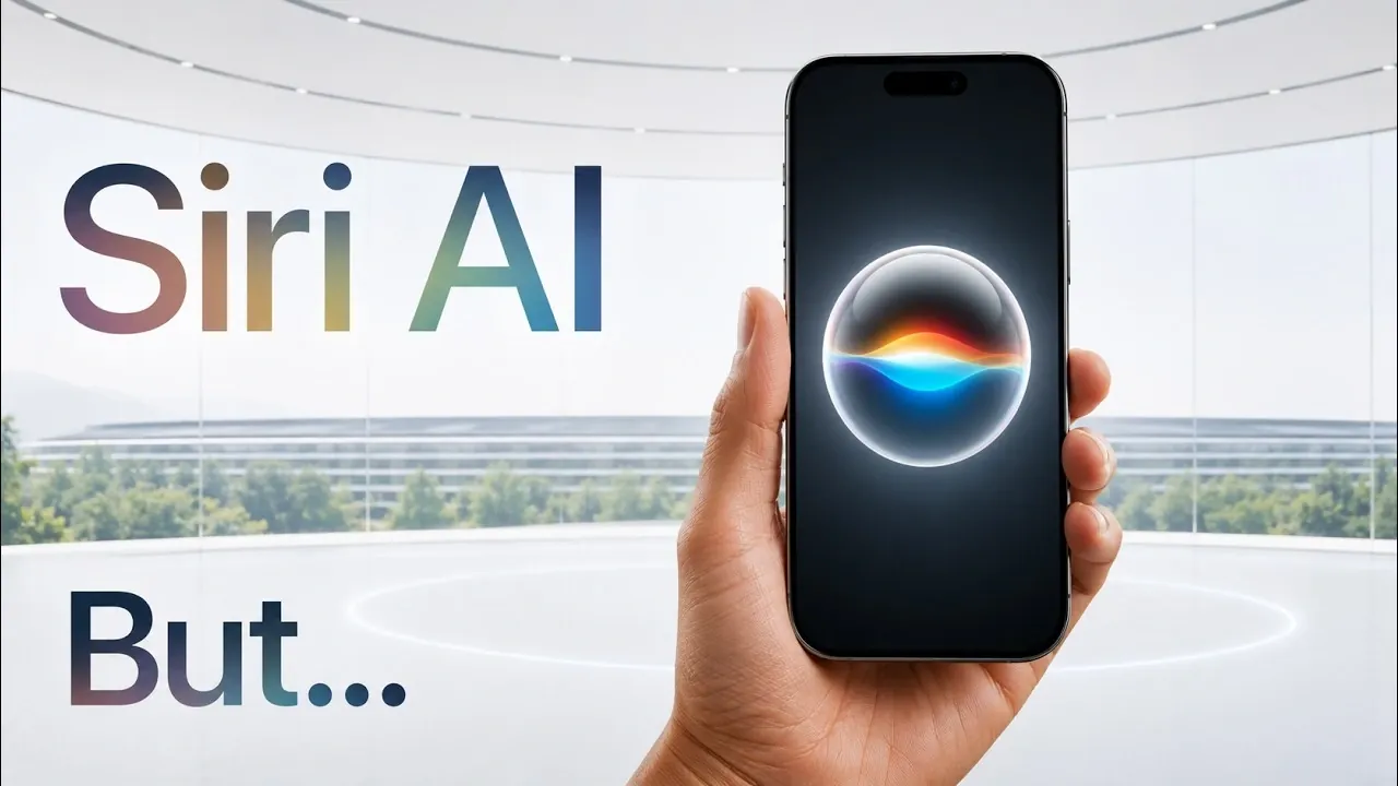 Chart showing device compatibility for the new Siri AI update