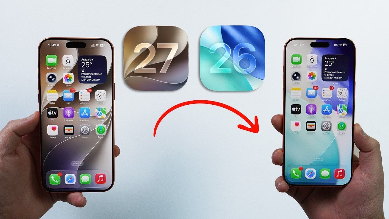 iPhone connected to a computer for an iOS downgrade