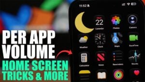 Illustration of iphone features related to the article topic.