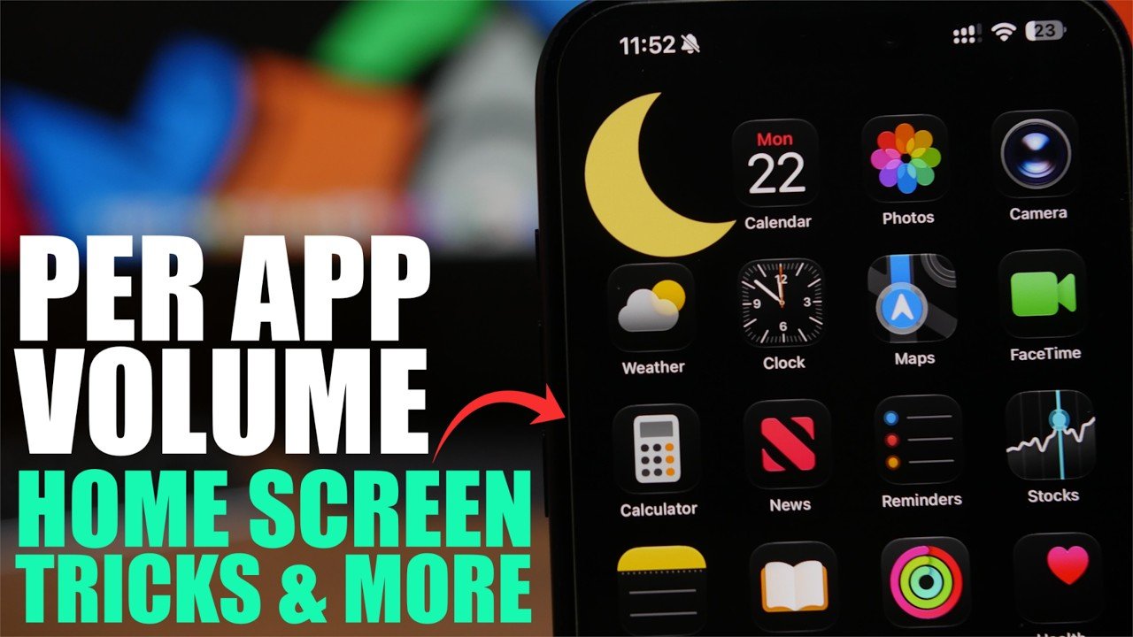 Illustration of iphone features related to the article topic.
