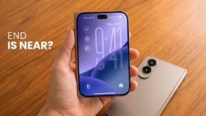 Side by side comparison of Galaxy Z Fold 8 and iPhone Fold Ultra