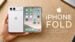 Front view of the foldable iPhone Ultra display