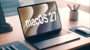 Liquid Glass transparency settings on a Mac display