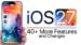 The new liquid glass power-off interface in iOS 27.