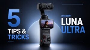 Using DJI Pocket 3 magnetic ND filters on the Luna Ultra