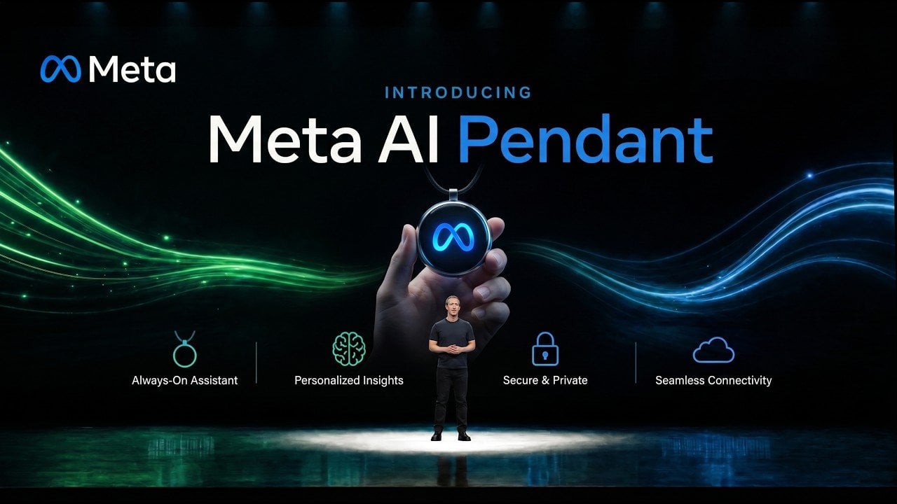geeky-gadgets.com - Julian Horsey - Meta's New AI Pendant : Features, Privacy Risks and Release Date