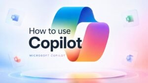 A professional using Microsoft Copilot Pages to collaborate on research data.