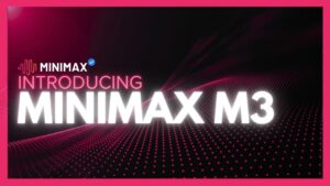 A comparison chart showing MiniMax M3 outperforming Opus 4.7 in coding benchmarks.