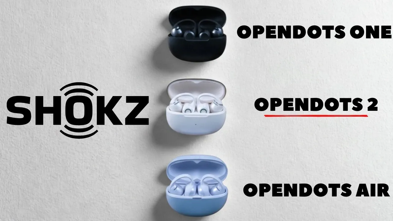 Close up of the Shokz OpenDots 2 silicone ear hook design