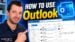 The classic ribbon layout and Focused Inbox view in Microsoft Outlook.