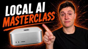High-end graphics cards used for processing local AI tasks.