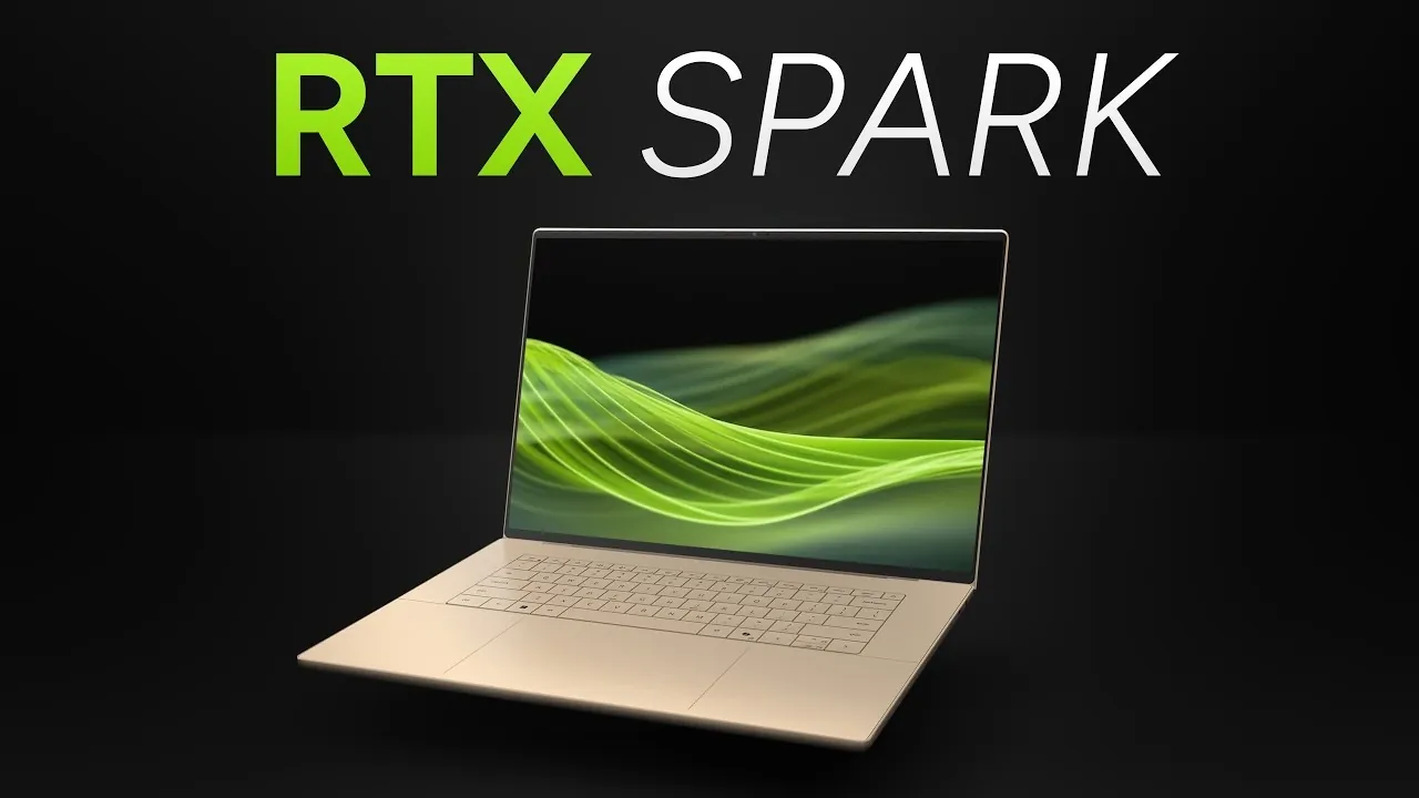 Creative workflow on an RTX Spark laptop