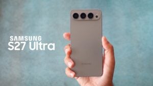 Comparison of the Galaxy S27 Ultra and iPhone Air 2 designs
