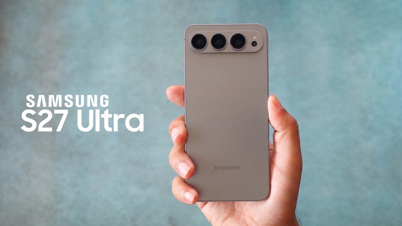 Comparison of the Galaxy S27 Ultra and iPhone Air 2 designs