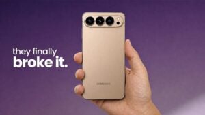 Side by side comparison of the Galaxy S27 and S27 Pro models