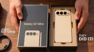 Four models of the upcoming Samsung Galaxy S27 lineup