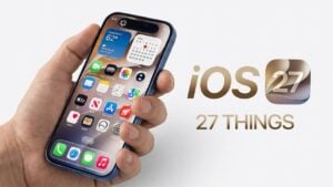 Siri 2.0 interface showing contextual AI suggestions on an iPhone