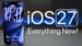 Redesigned Siri interface activating from the iPhone Dynamic Island in iOS 27.