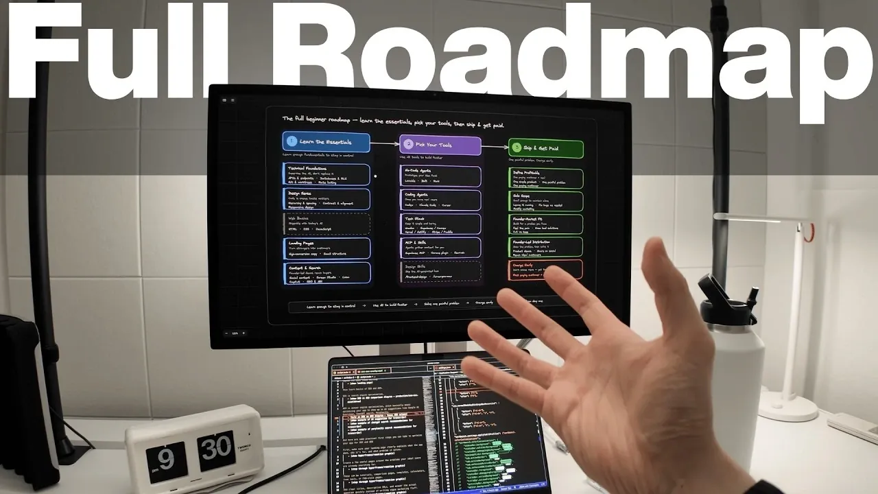 AI coding tools assisting a solo developer with an app