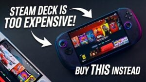 Comparison of Steam Deck OLED and Lenovo Legion Go S devices