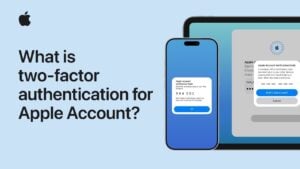 A user approving an Apple login attempt on a trusted device