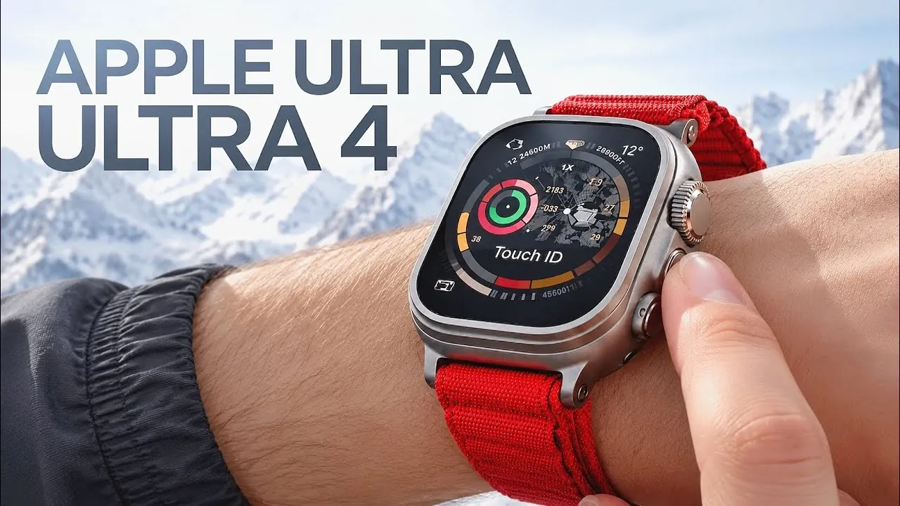Fingerprint recognition technology on an Apple smartwatch